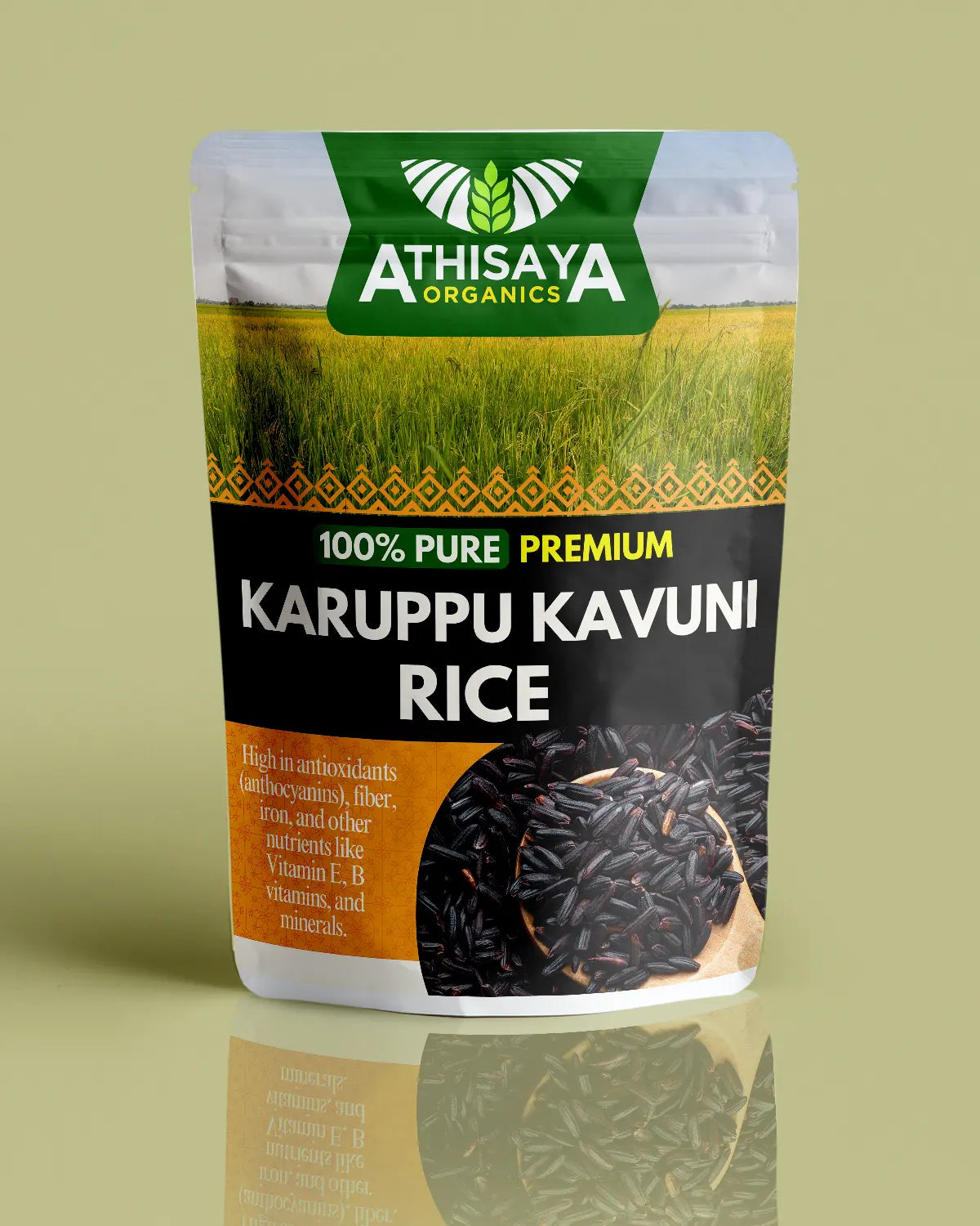 Organic Black Rice (Karuppu Kavuni)