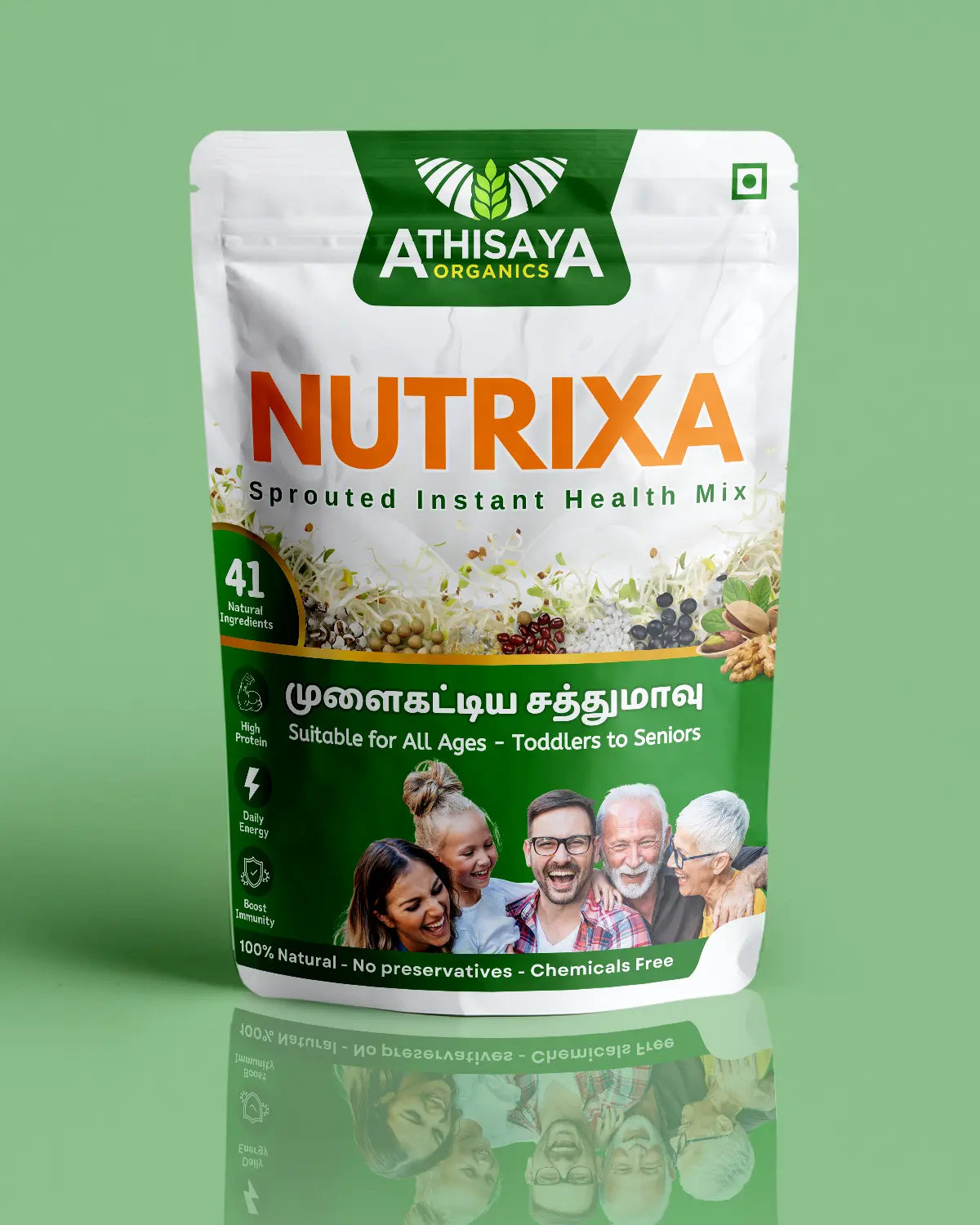 NUTRIXA – Sprouted Multigrain Health Mix